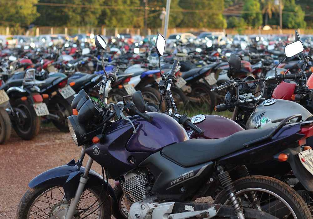 Detran notifica proprietários de motocicletas removidas para que façam resgate