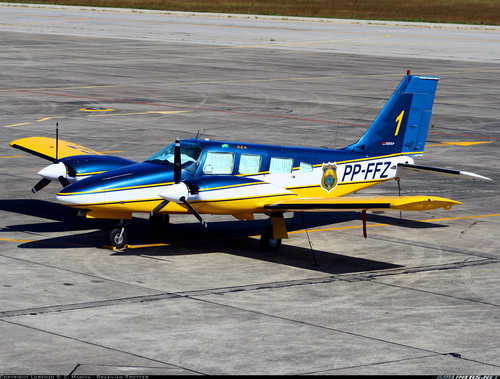 Avião doado pela PRF ao Governo do Estado será usado para o transporte de agentes em missões de segurança