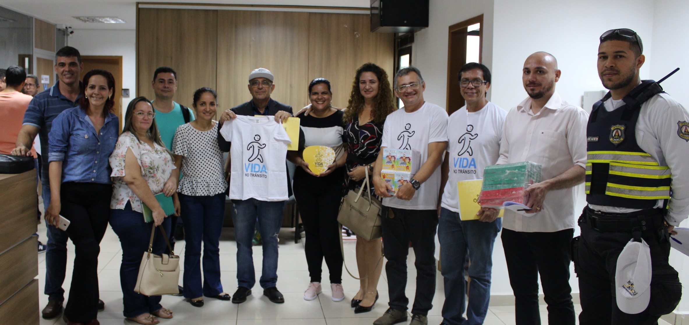 Detran Acre recebe material educativo do Programa Vida no Trânsito