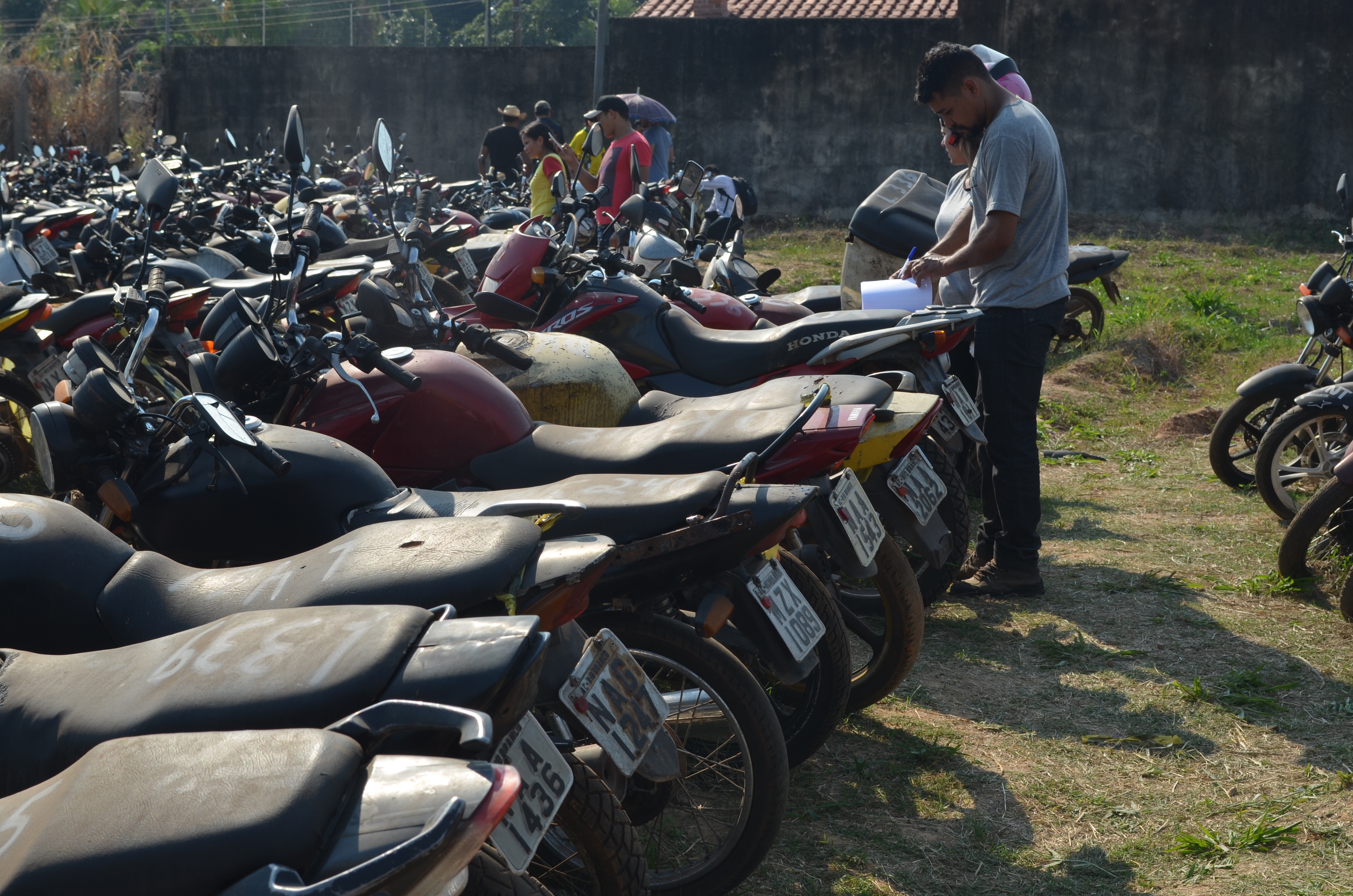 Detran realiza leilão de motos em Mâncio Lima