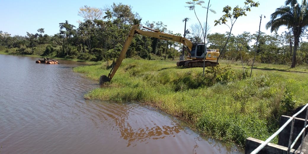 Depasa realiza limpeza do reservatório da Estação de Tratamento de Água do Bujari