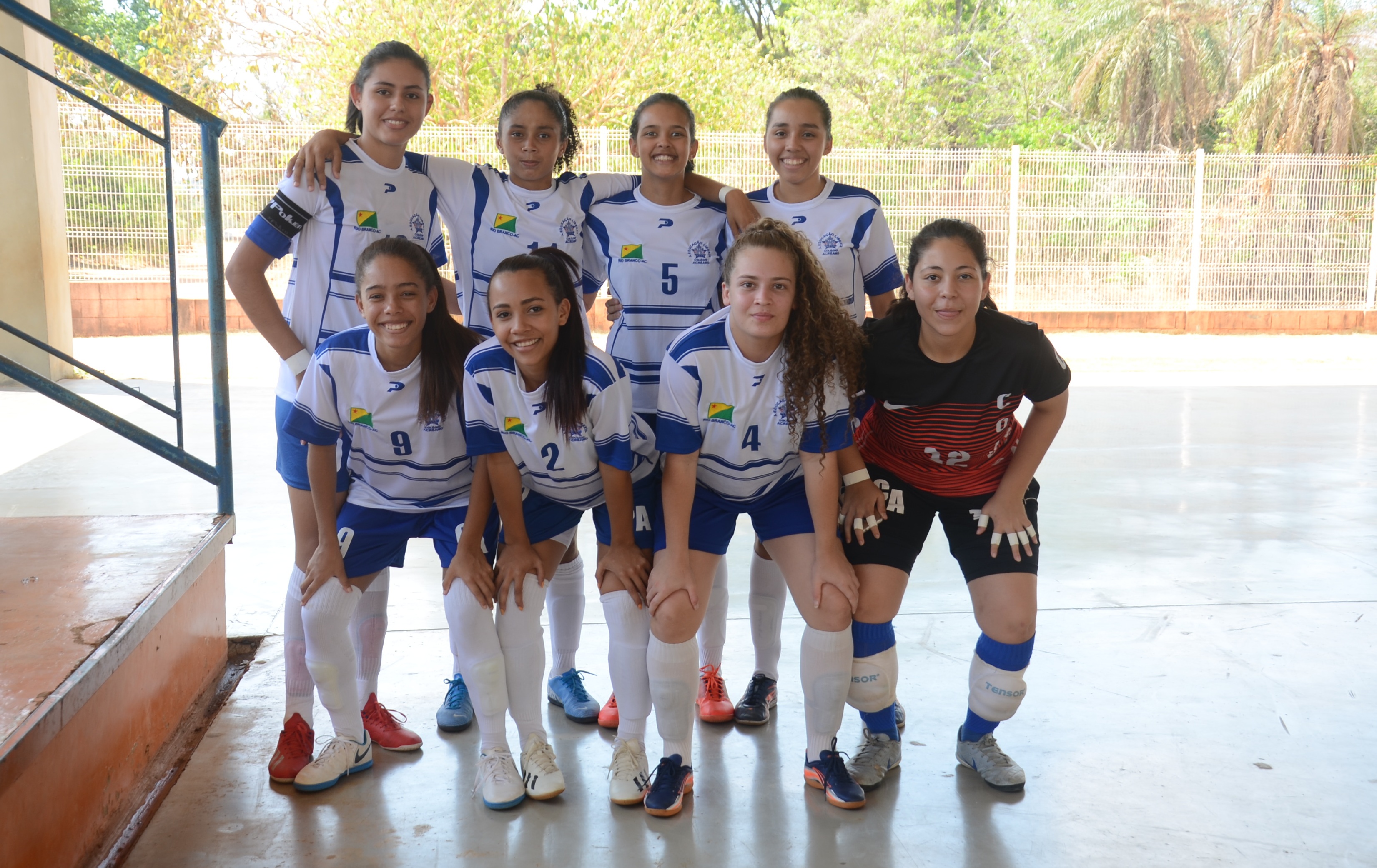 Na fase regional, futsal feminino fica em terceiro lugar