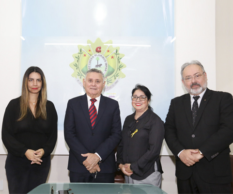 Governador em exercício, Francisco Djalma cumpre agenda em Senador Guiomard