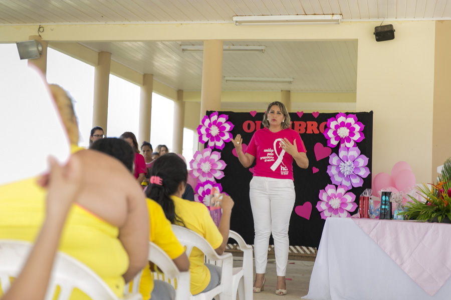 Reeducandas participam de cerimônia de abertura do Projeto Reconstruindo Vidas