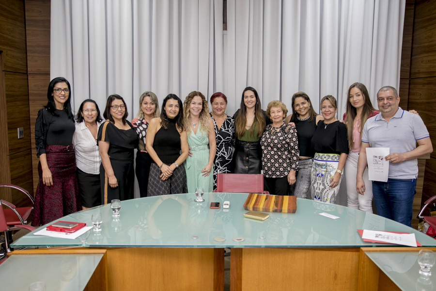 Primeira-dama do Estado recebe visita das Mulheres da Indústria