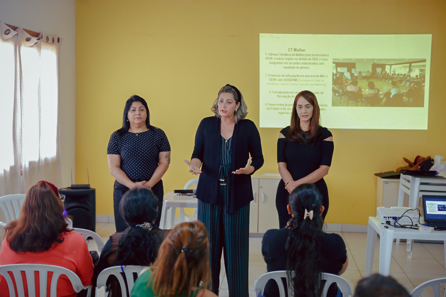 Estado realiza capacitação para servidores sobre políticas públicas para mulheres