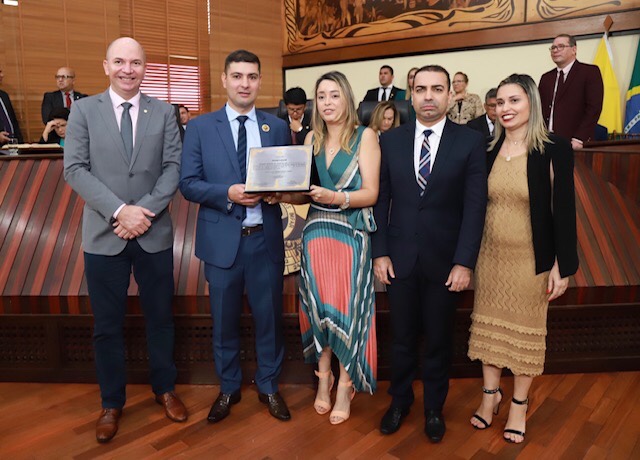 Governador Gladson Cameli é homenageado pela Assembleia Legislativa