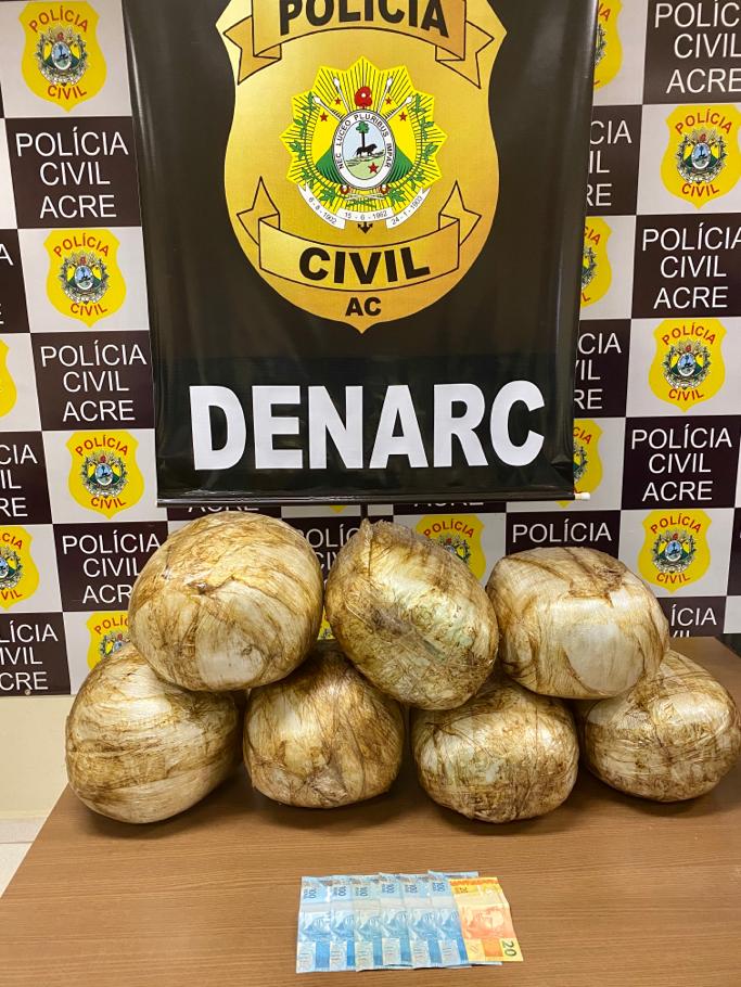 Em uma semana, Polícia Civil prende sete e apreende mais de 40kg de drogas
