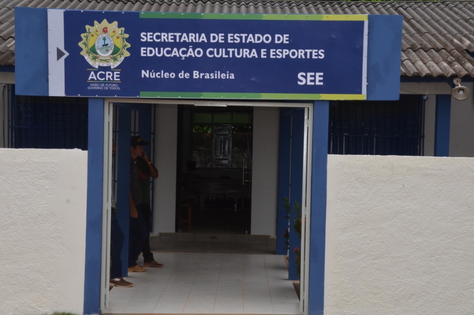 Educação entrega revitalização do Núcleo de Brasileia