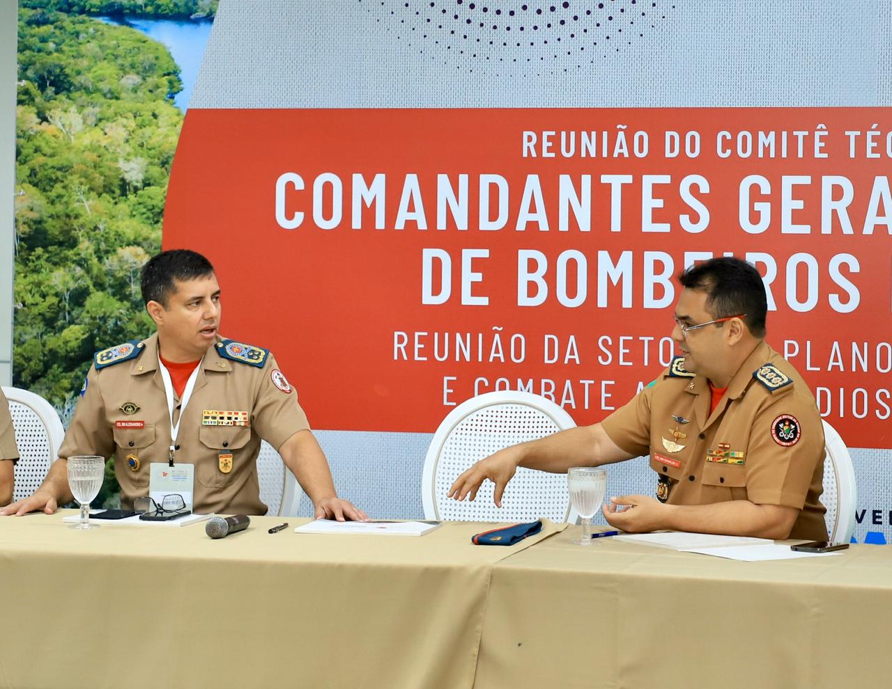 Corpo de Bombeiros Militar do Acre participa do 20° Fórum de Governadores da Amazônia Legal