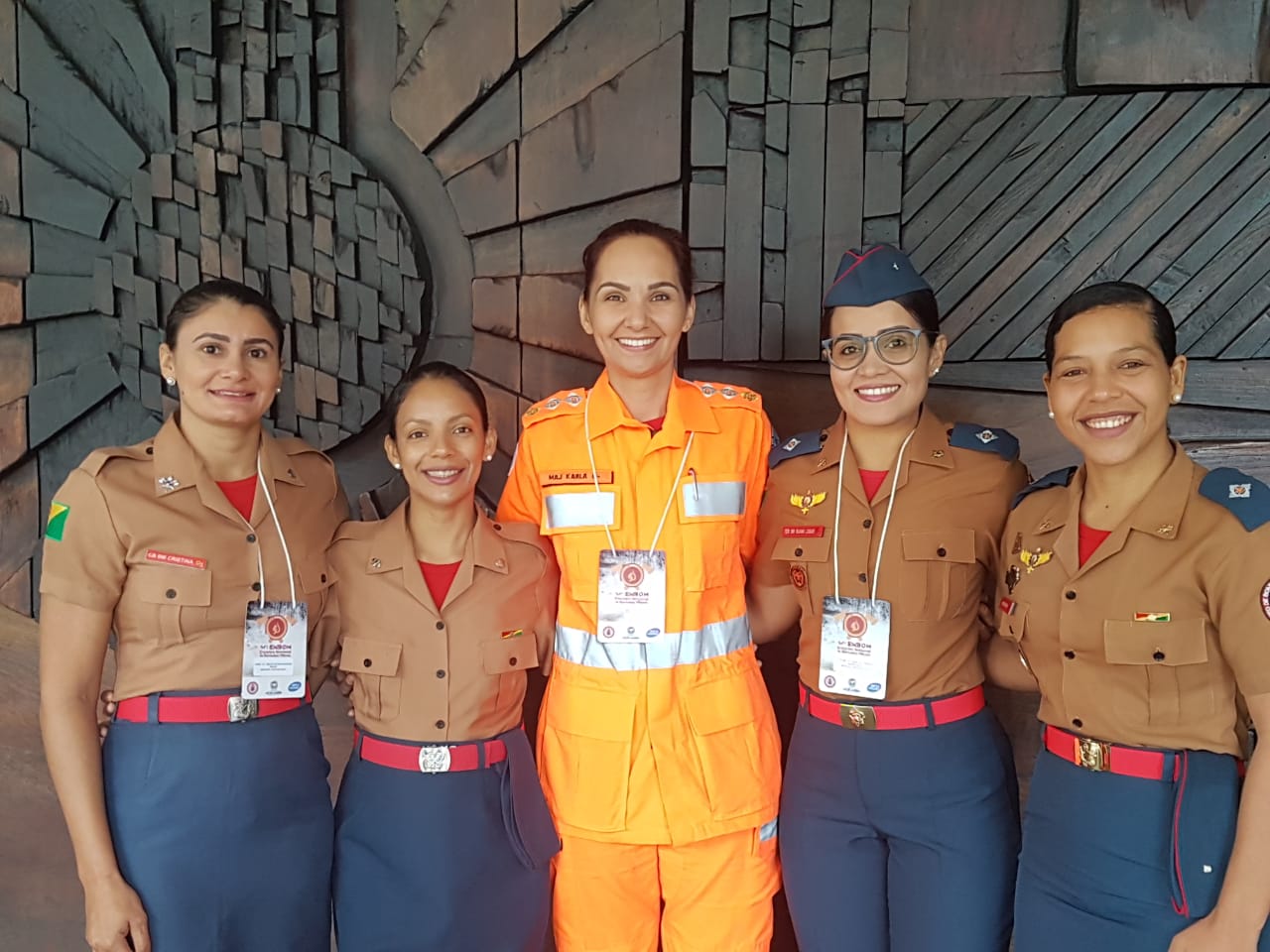 Bombeiras militares participam do 6º Encontro Nacional