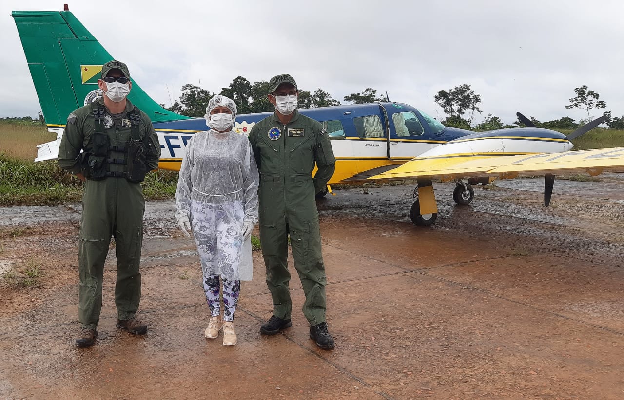 Harpia 2 é utilizado para entrega de EPIs e medicamentos em Marechal Thaumaturgo e Porto Walter