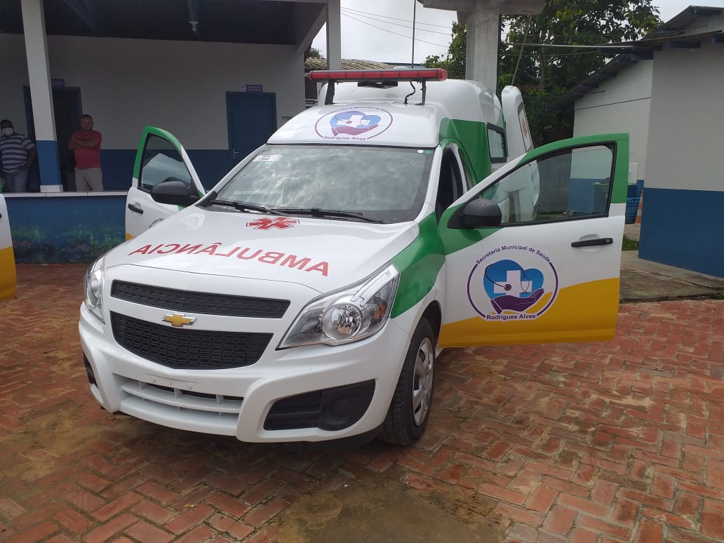 Rodrigues Alves recebe primeiras ambulâncias para transporte de pacientes