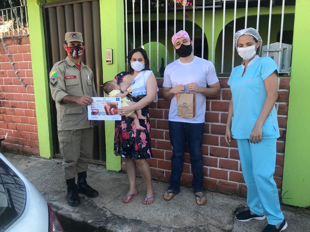 Bombeiros e Banco de Leite realizam mais uma coleta