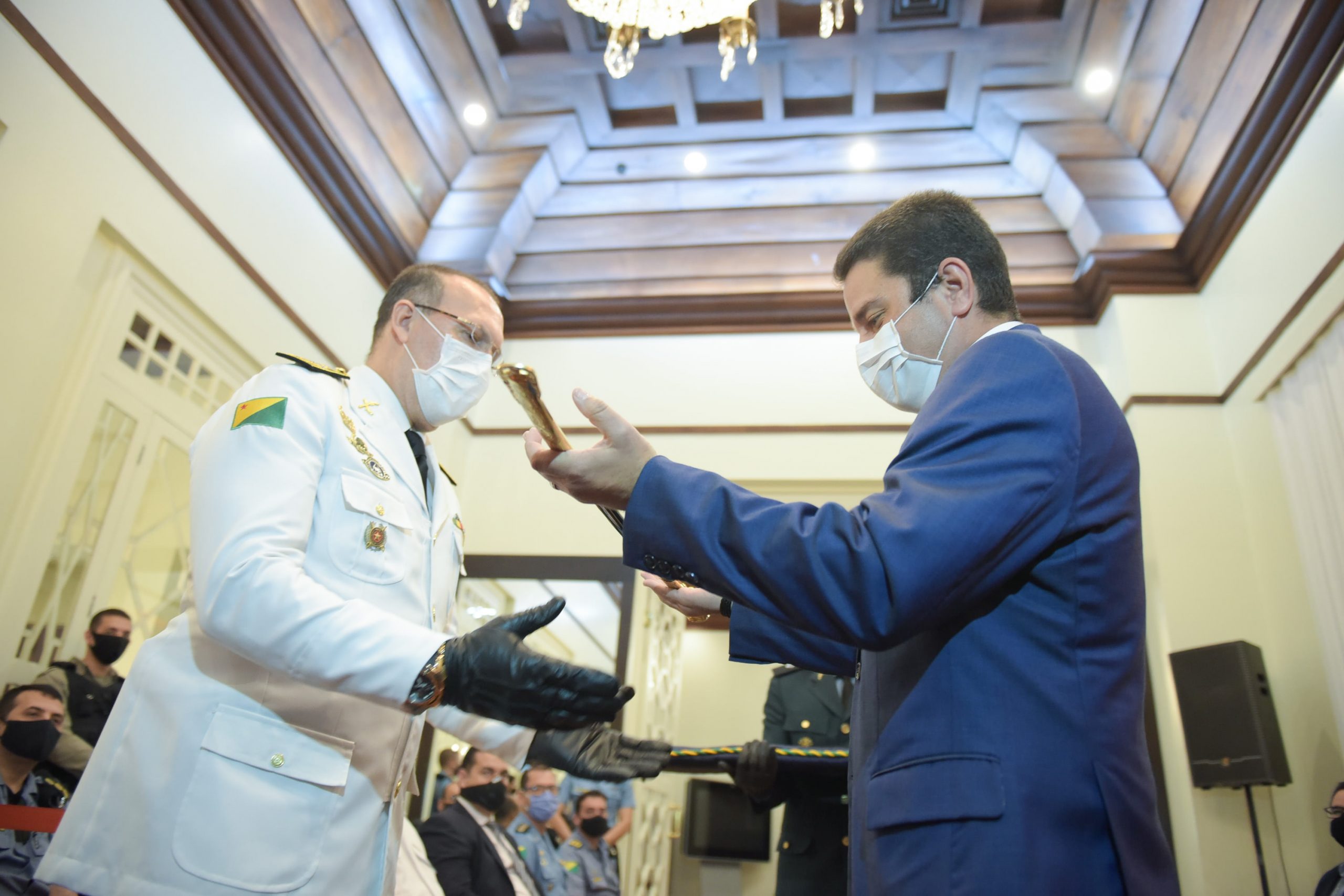 Governador Gladson Cameli dá posse ao novo comandante da Polícia Militar