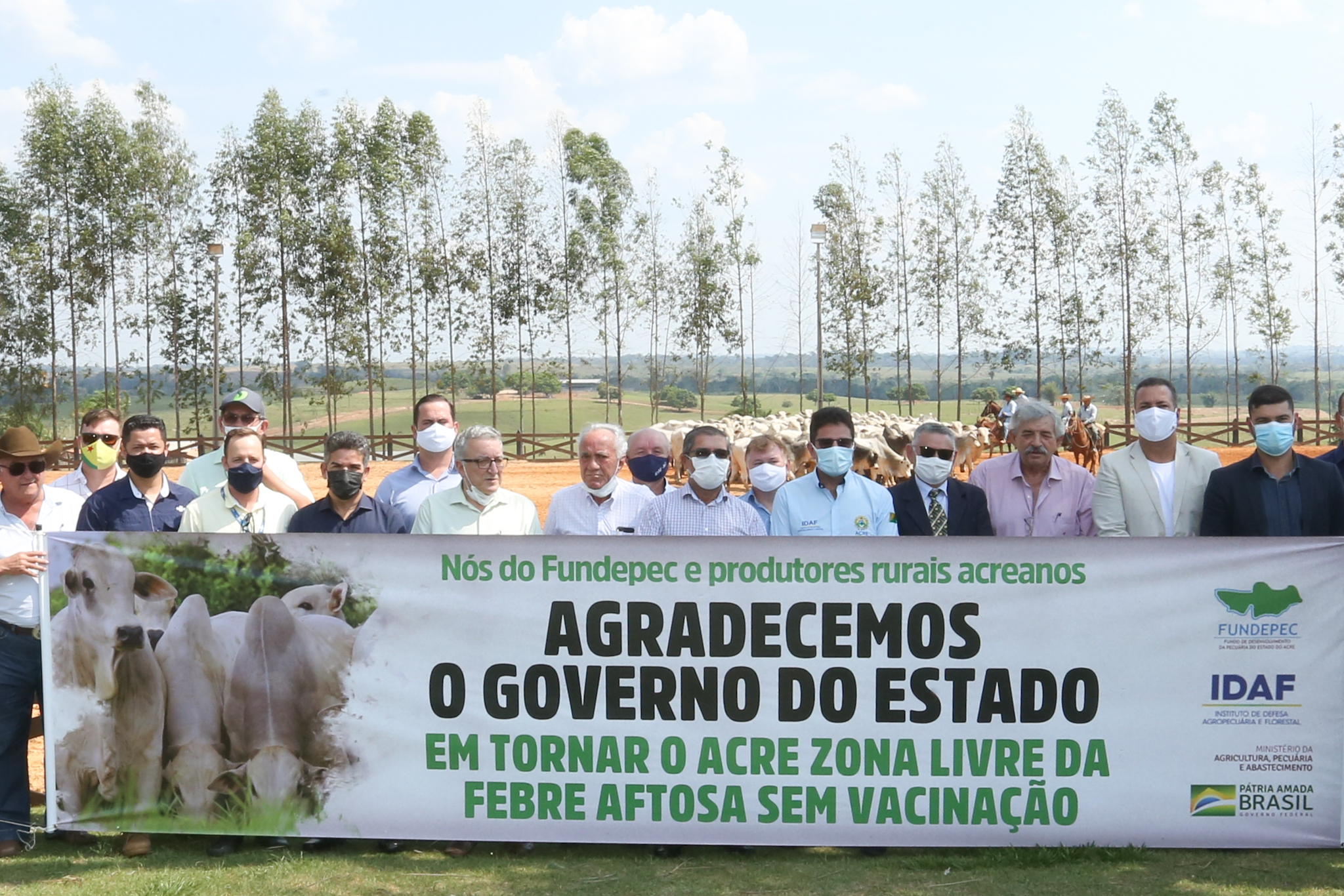 Governo e setor rural celebram certificação histórica do Acre como zona livre de aftosa sem vacinação