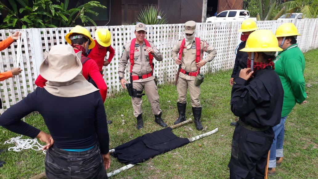 Juruá recebe mais duas capacitações de brigadistas comunitários voluntários para combater queimadas