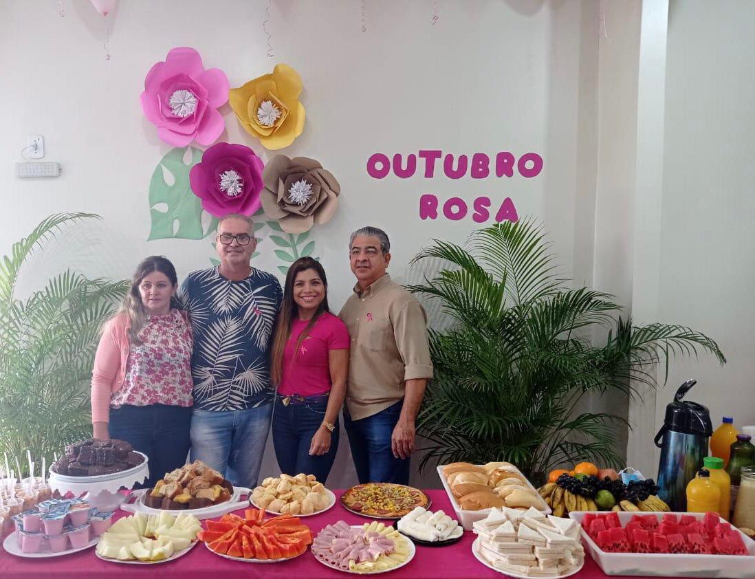 UPA da Cidade do Povo oferece café da manhã em alusão ao mês de combate ao câncer de mama