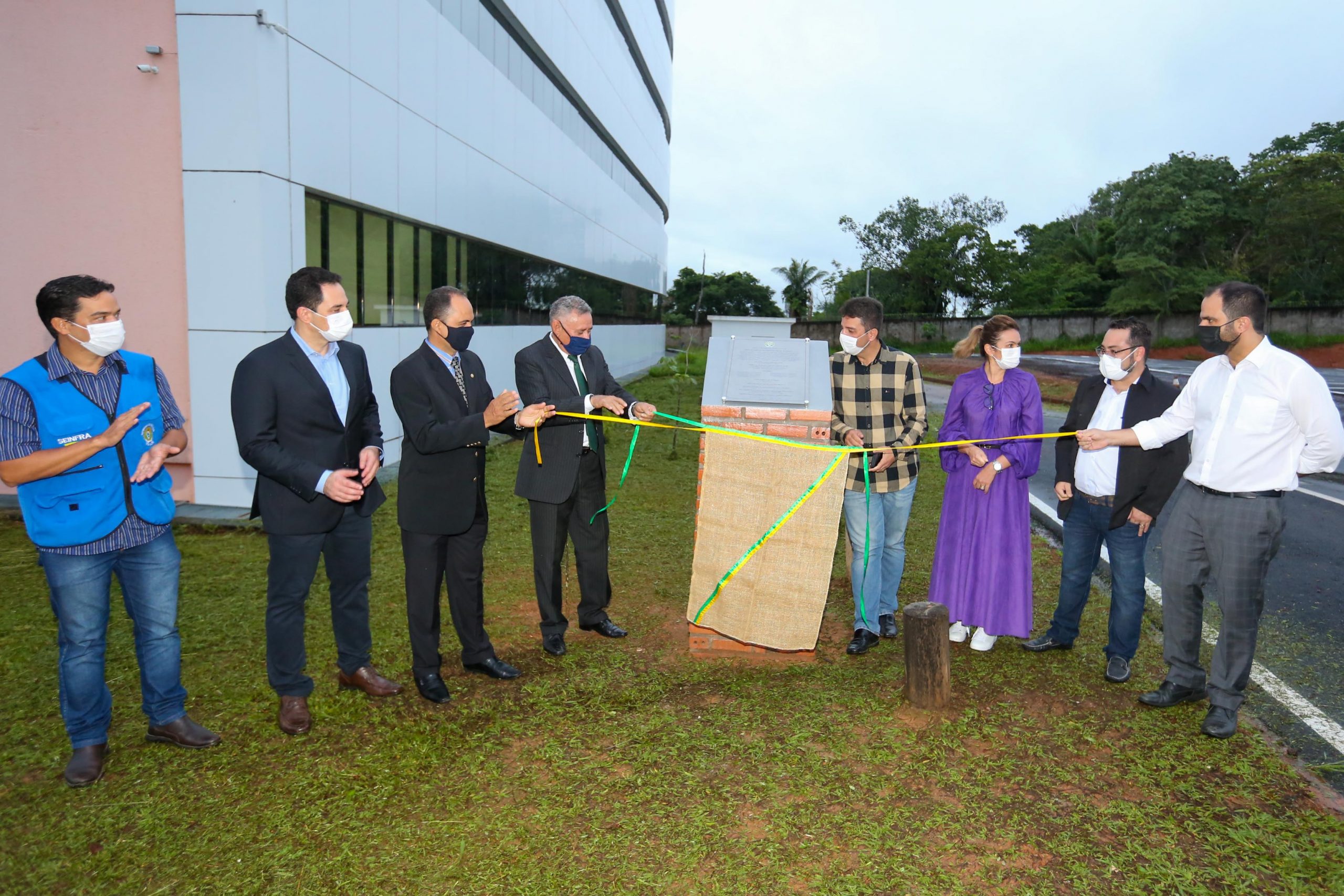 Com apoio do governo do Estado, estacionamento é entregue na Cidade da Justiça