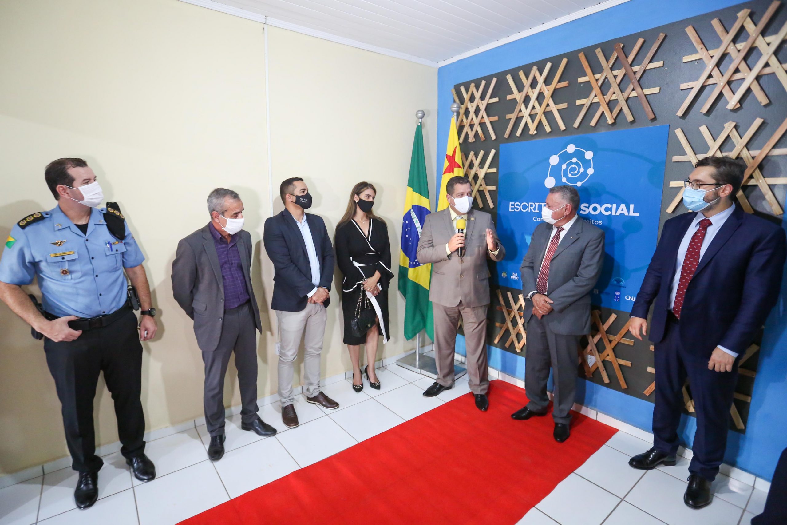 Governo inaugura Escritório Social do Instituto de Administração Penitenciária