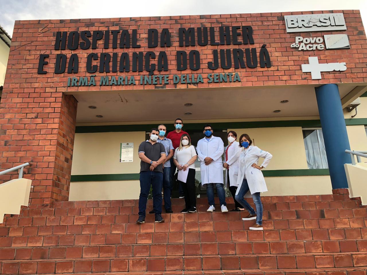 Unidades de Saúde do Estado recebem visita técnica do Igesac