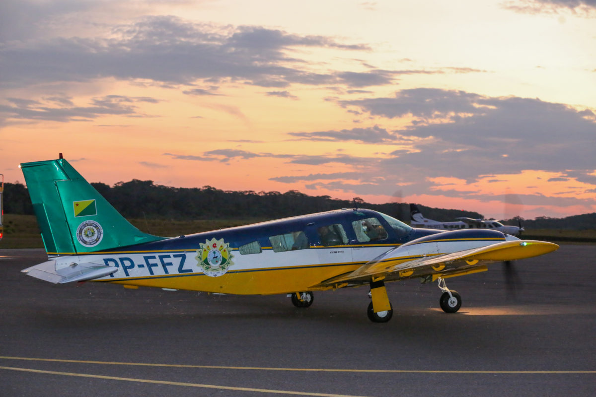 Aeronave do Estado realiza transporte de paciente que estava em Porto Velho