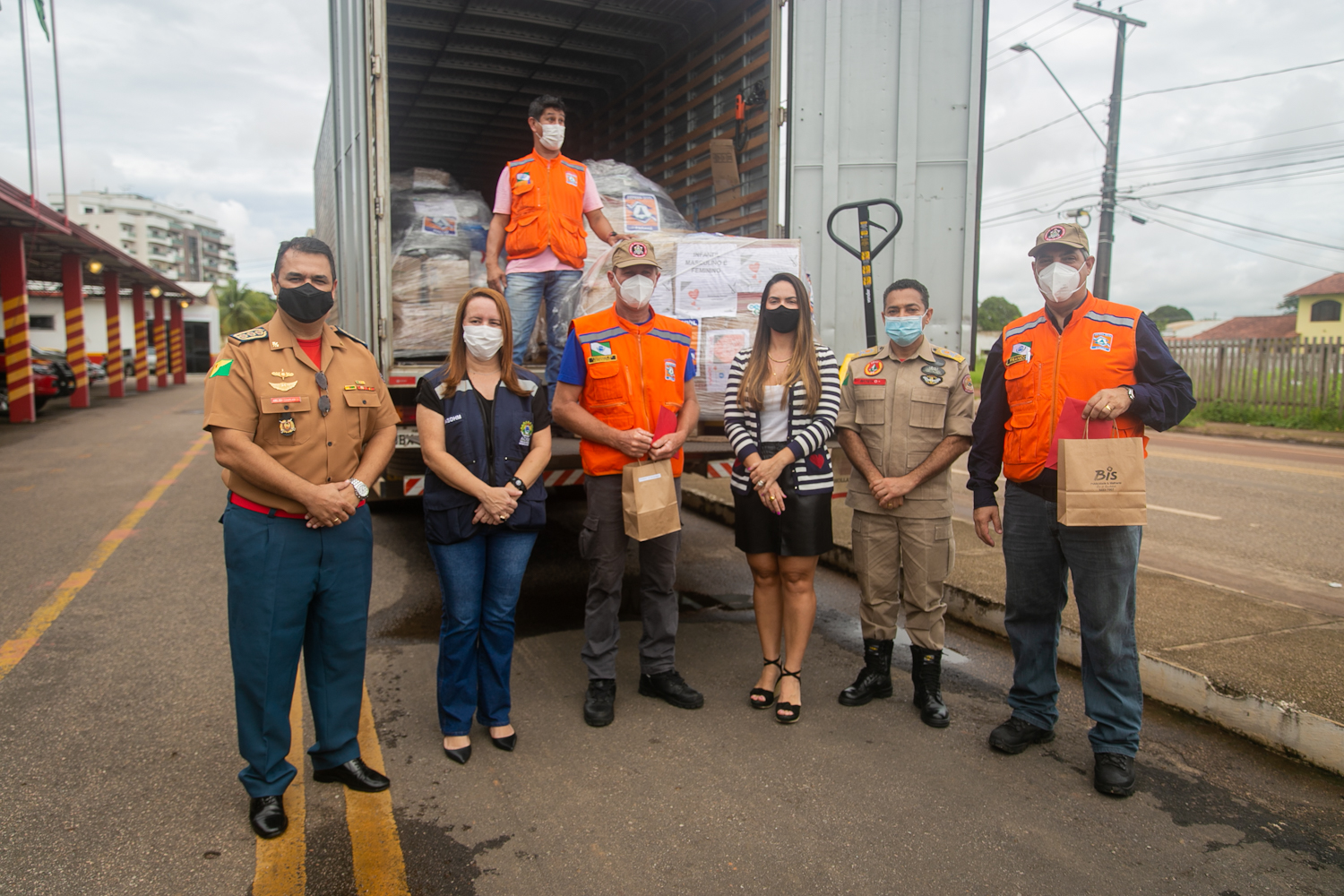 Solidariedade: Acre recebe donativos do Estado do Paraná