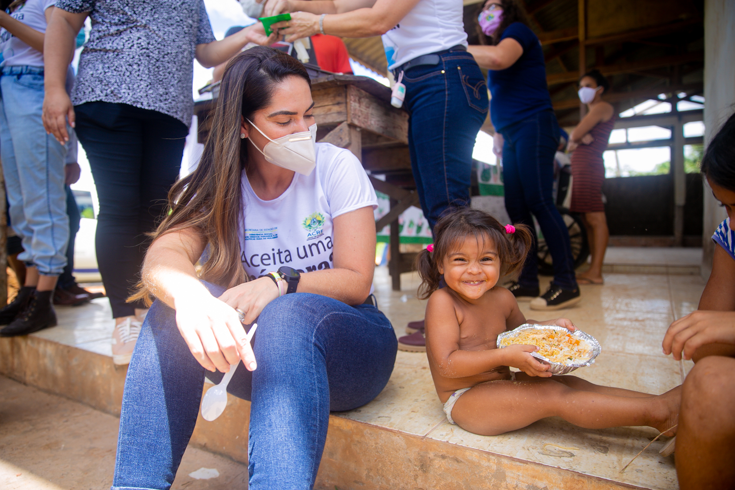 Estado e Sistema Fecomércio realizam entrega de sopas e marmitas em Rio Branco e Cruzeiro do Sul