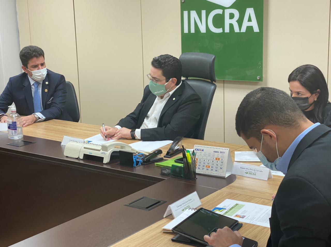 Gladson Cameli solicita apoio do Incra para investimentos na zona rural