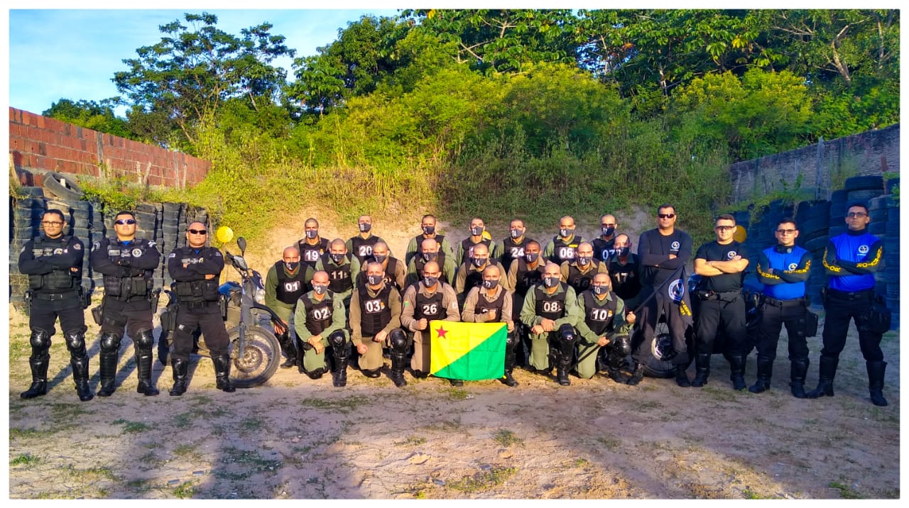 Policiais militares do Acre conquistam primeiros lugares em curso de motopatrulhamento tático no Ceará