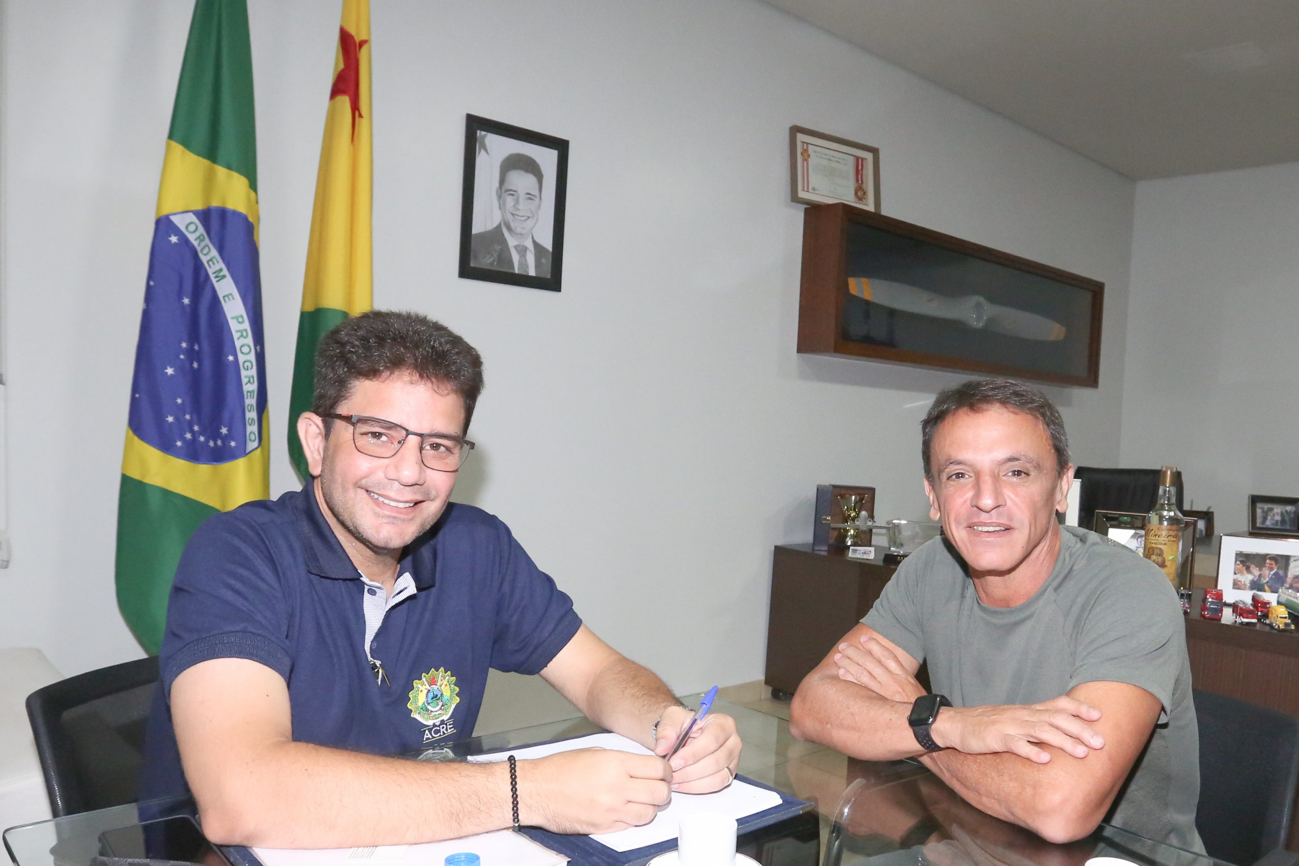 Cameli agradece empenho do senador Marcio Bittar na destinação de quase R$ 200 milhões em emendas ao governo do Estado