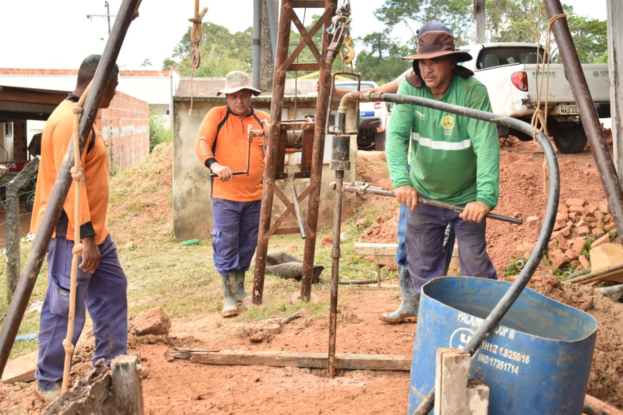 Moradores de Tarauacá serão beneficiados com poços artesianos