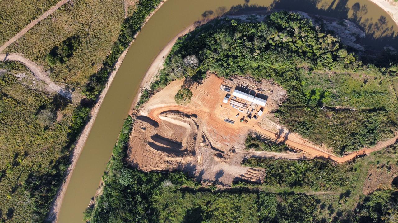 Com obras em andamento, fundações e pilares da ponte do anel viário de Brasileia e Epitaciolândia devem ficar prontos até o fim do ano
