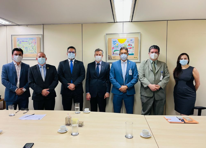 Sejusp participa de reunião em Brasília sobre o fortalecimento da Delegacia de Repressão ao Narcotráfico