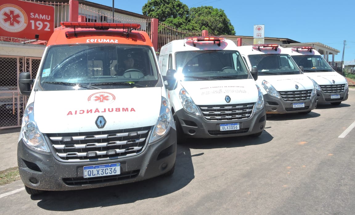 Estado renova frota da Saúde no Juruá com a entrega de oito novas ambulâncias