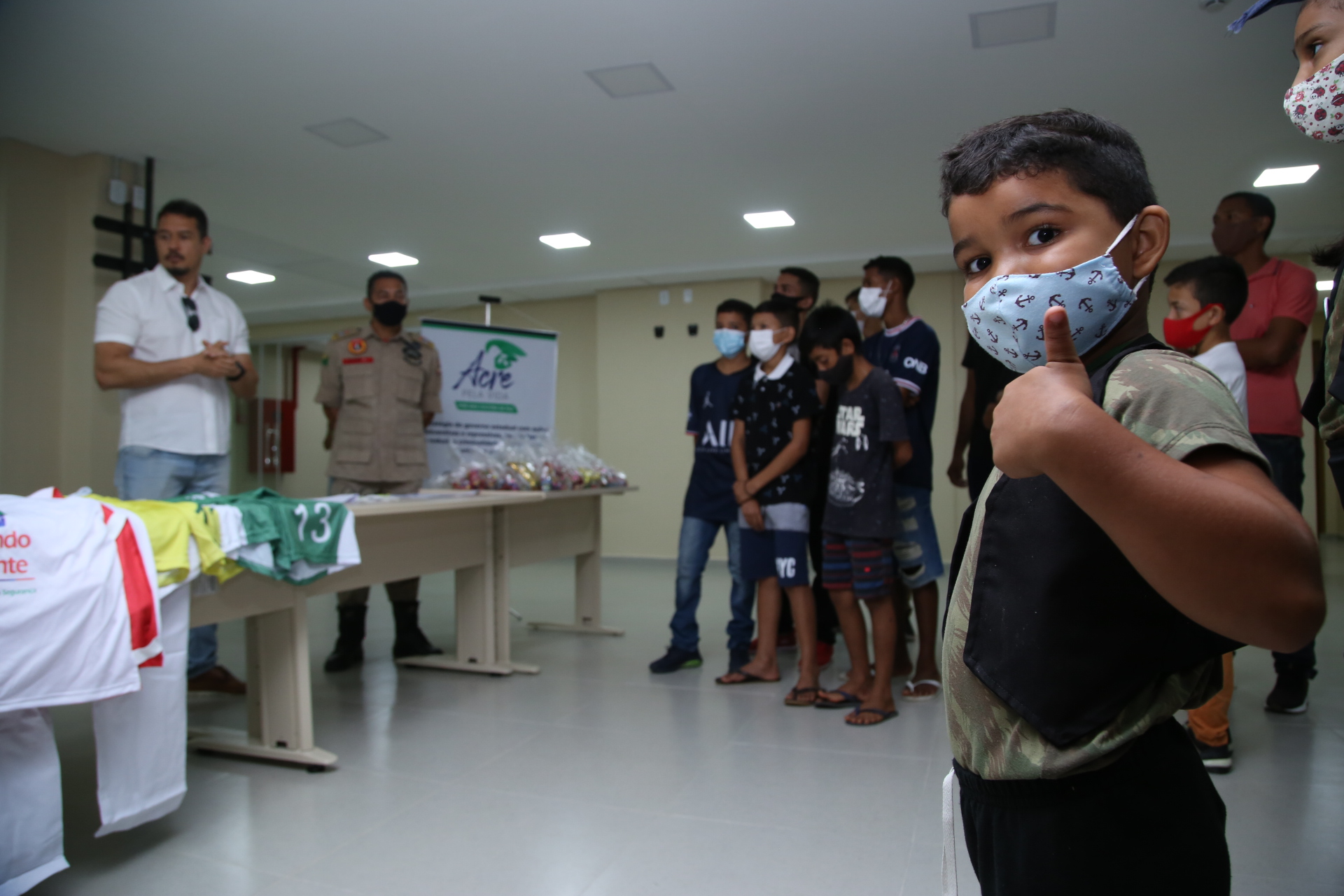 No Acre, ações de prevenção social aproximam crianças e adolescentes da Segurança Pública