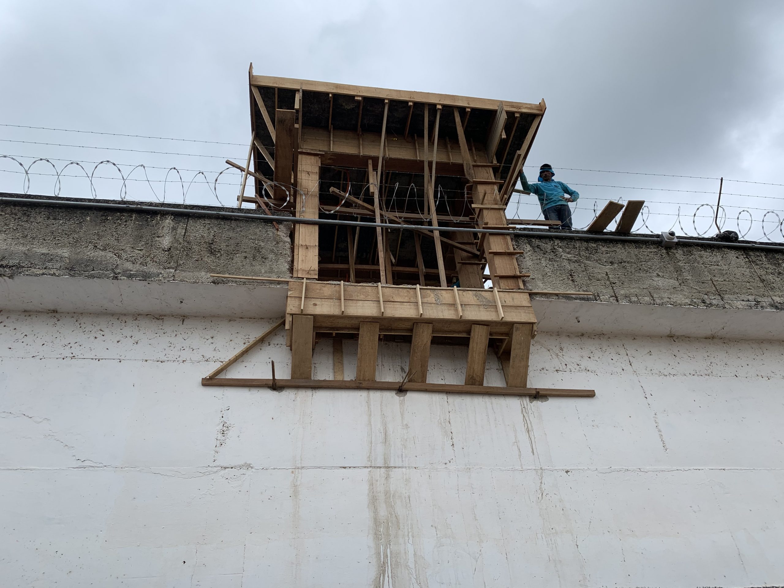 Iapen investe em construção de novas guaritas elevadas no Complexo Penitenciário de Rio Branco