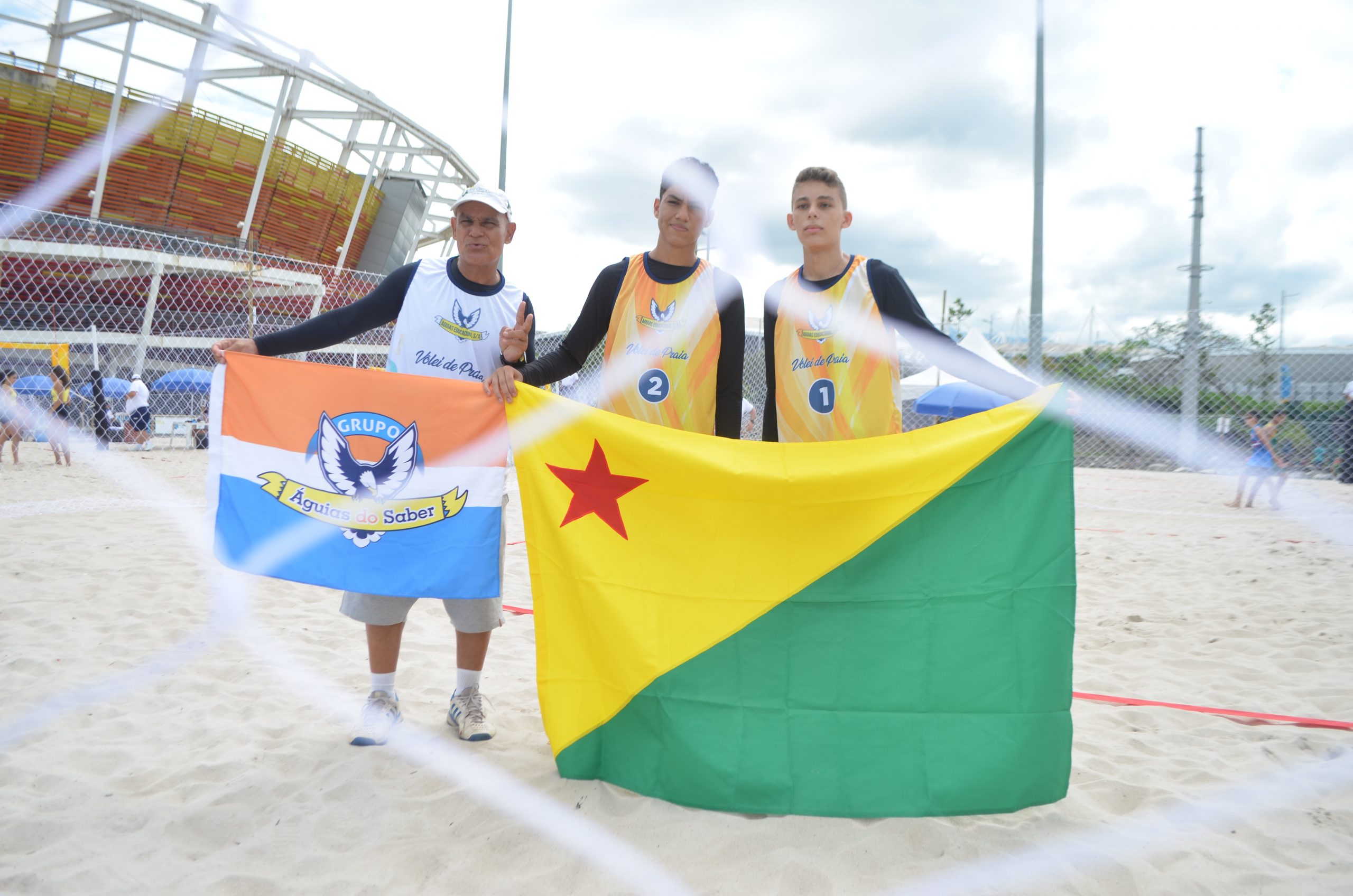 Equipe de vôlei de praia do Acre vence o Rio de Janeiro