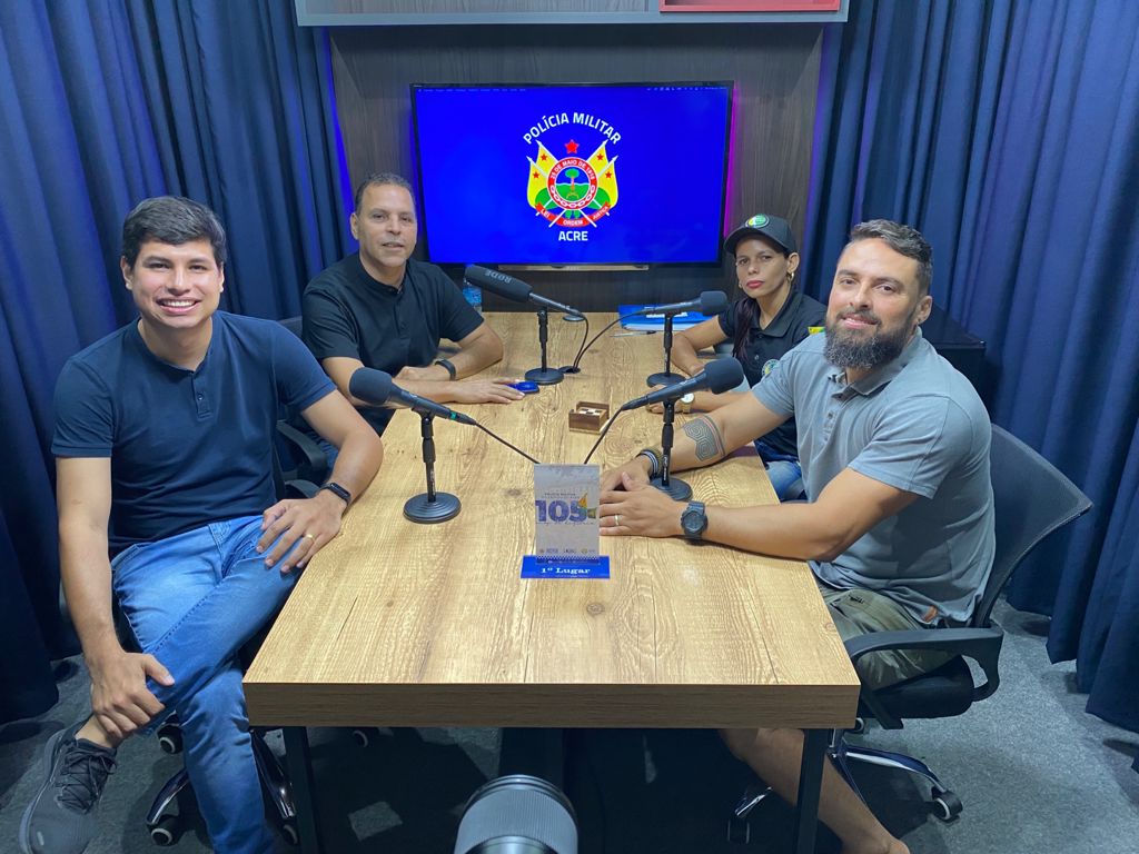 Polícia Militar do Acre estreia podcast no YouTube