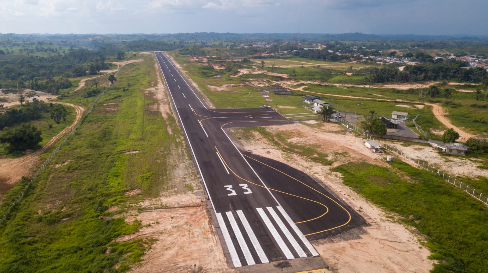 Revitalização do aeródromo de Tarauacá entra em fase de conclusão