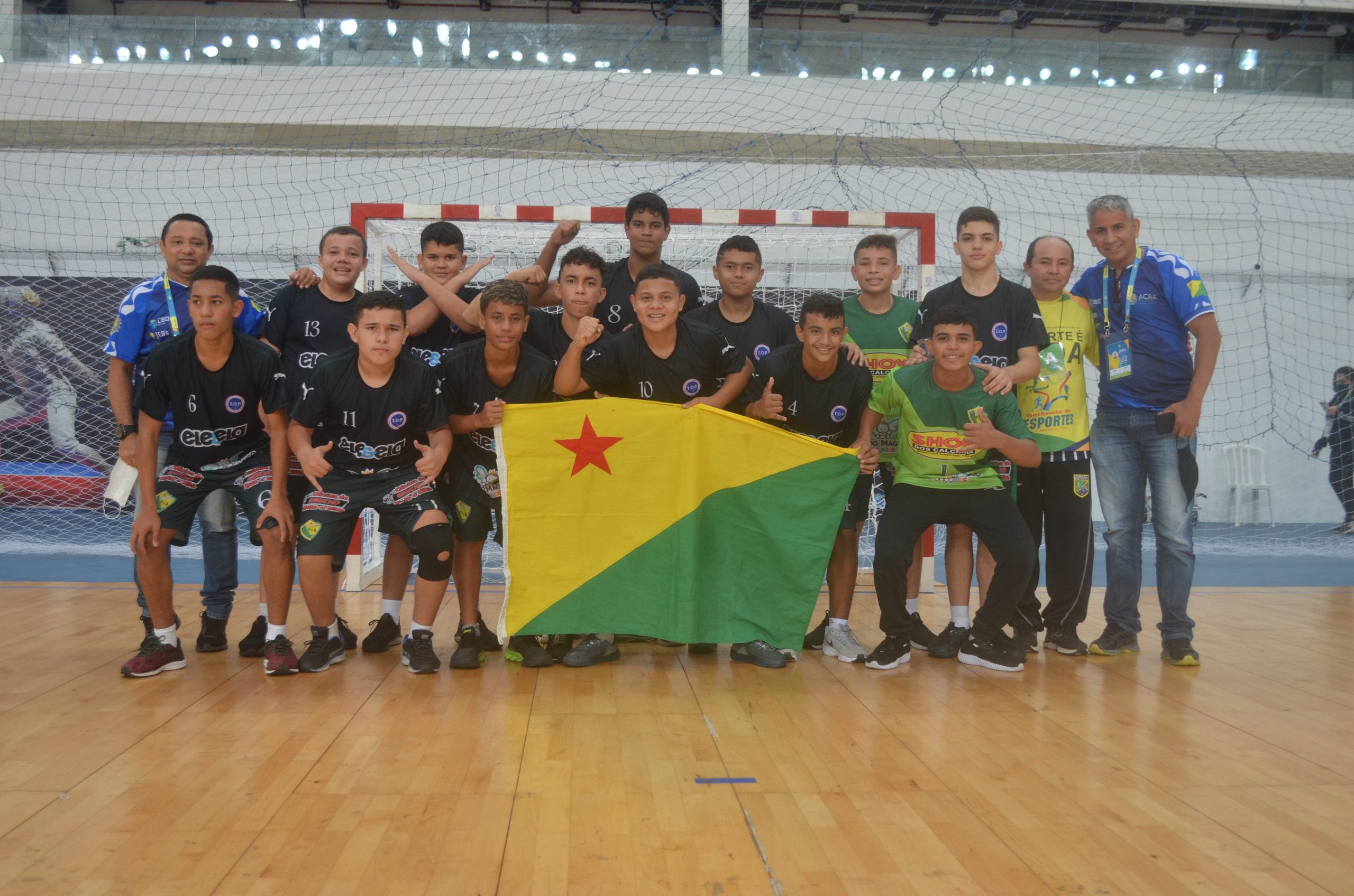 Handebol masculino do Acre vence a equipe de Sergipe