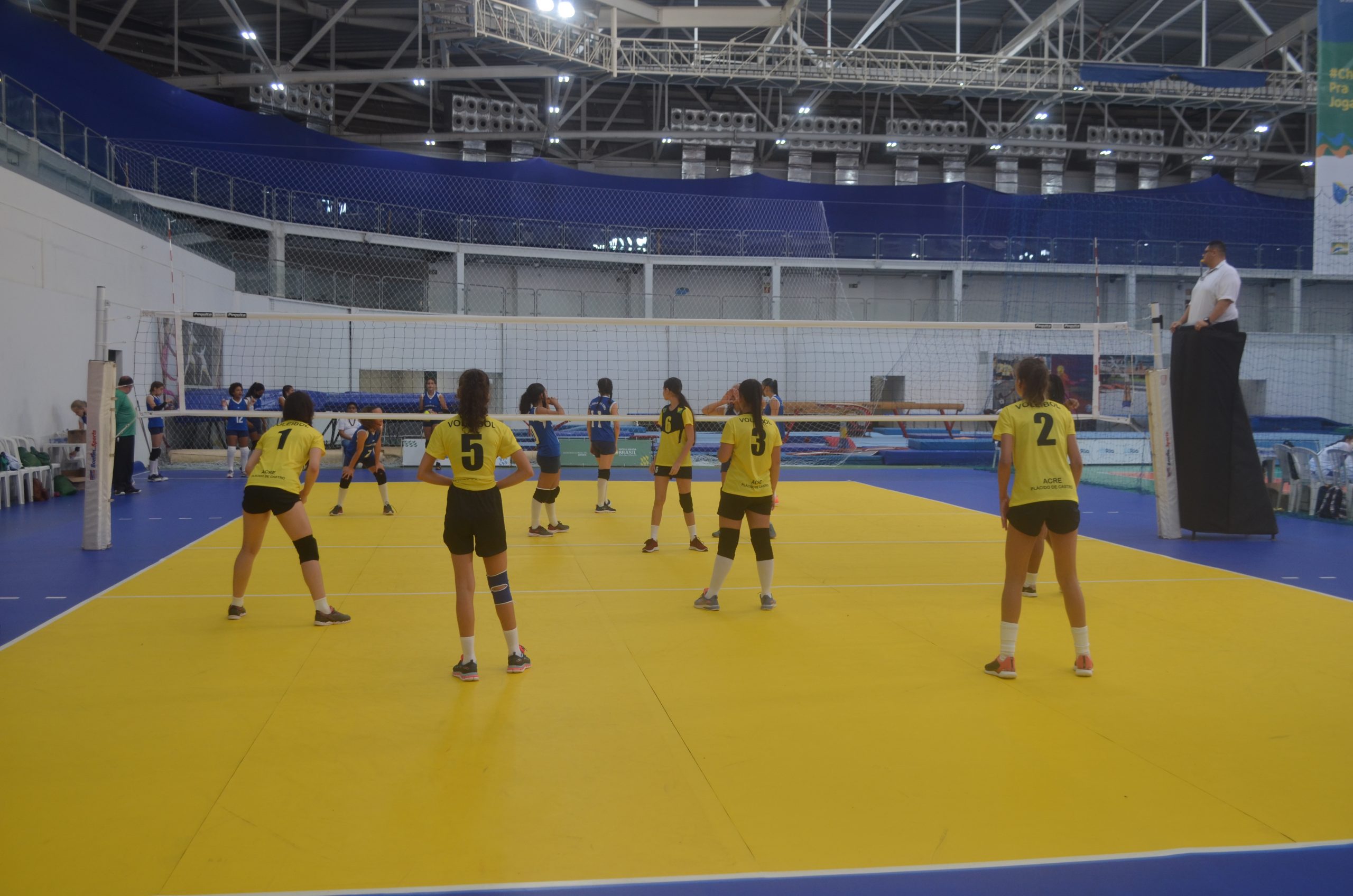 Equipe acreana de vôlei perde para o time de Goiás