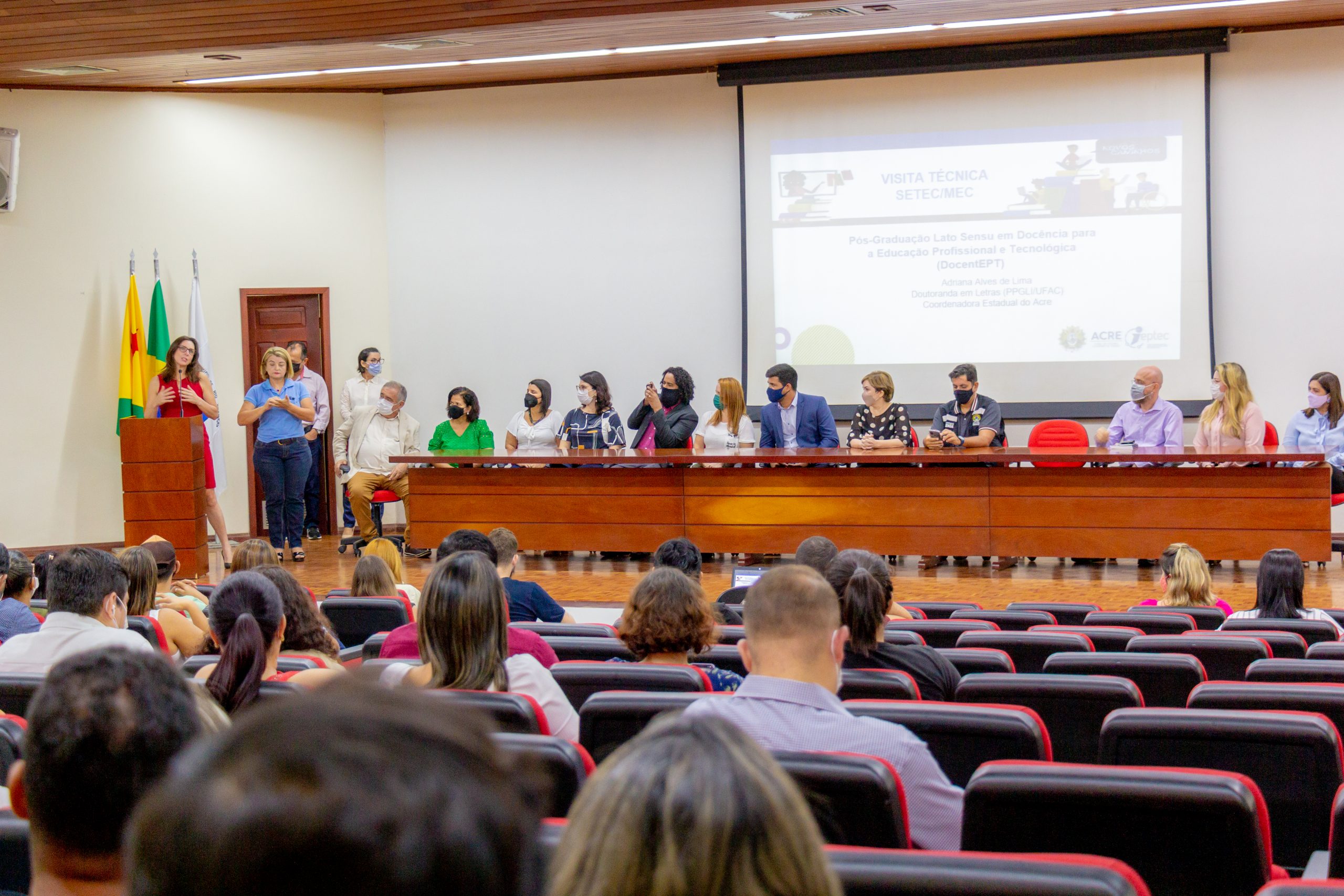 Equipe do MEC visita o Acre para conferir resultados de pós-graduação em educação profissional e tecnológica