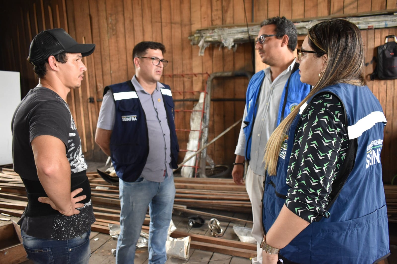 Secretaria de Infraestrutura inicia reforma do Polo Naval de Cruzeiro do Sul