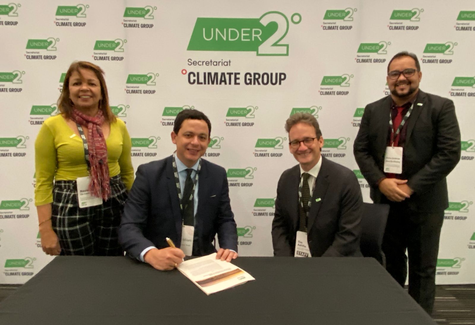 Acre assina novo memorando de entendimento com o Climate Group, em Glasgow