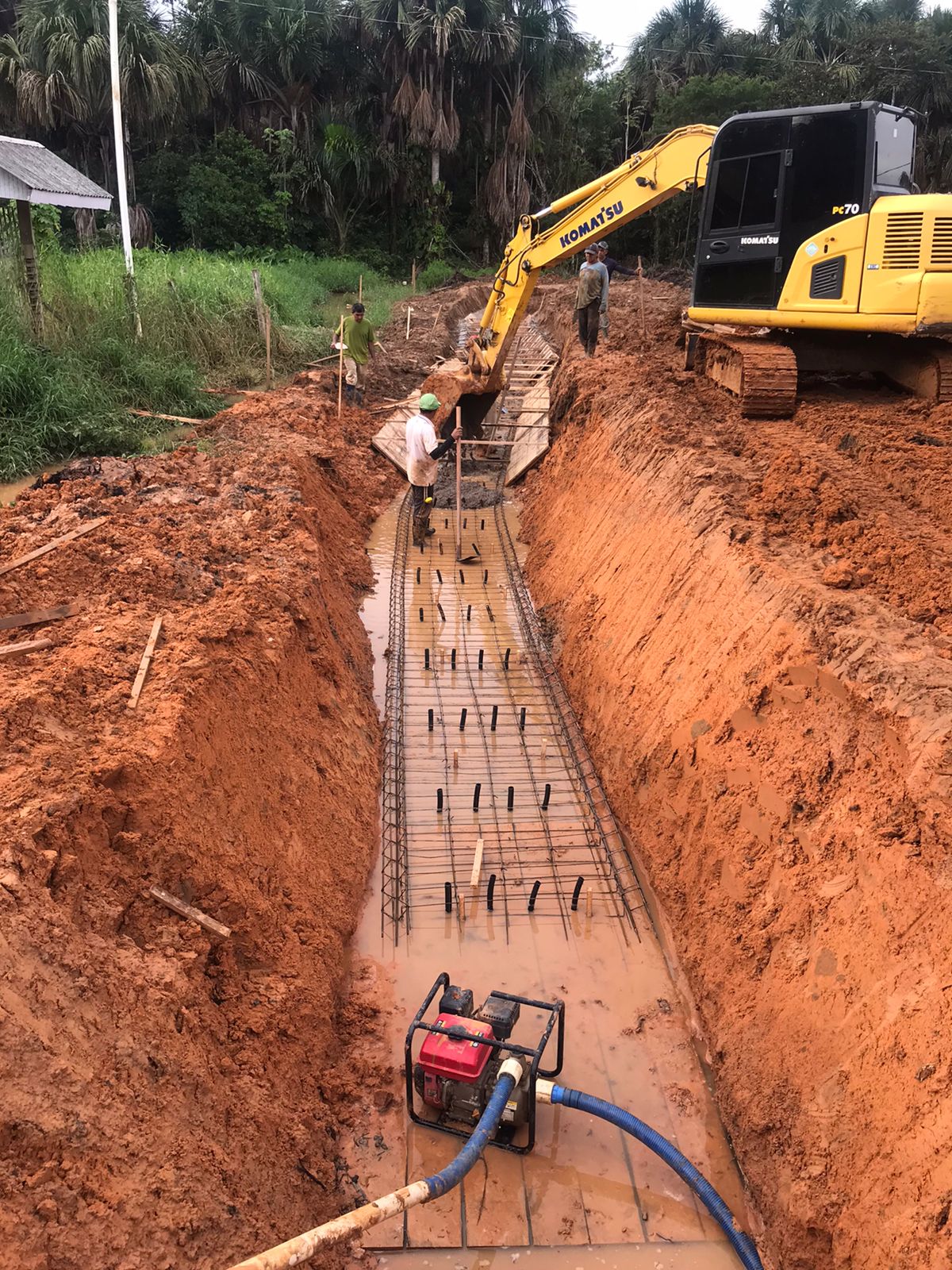 Deracre garante retomada de canal urbano em Rodrigues Alves