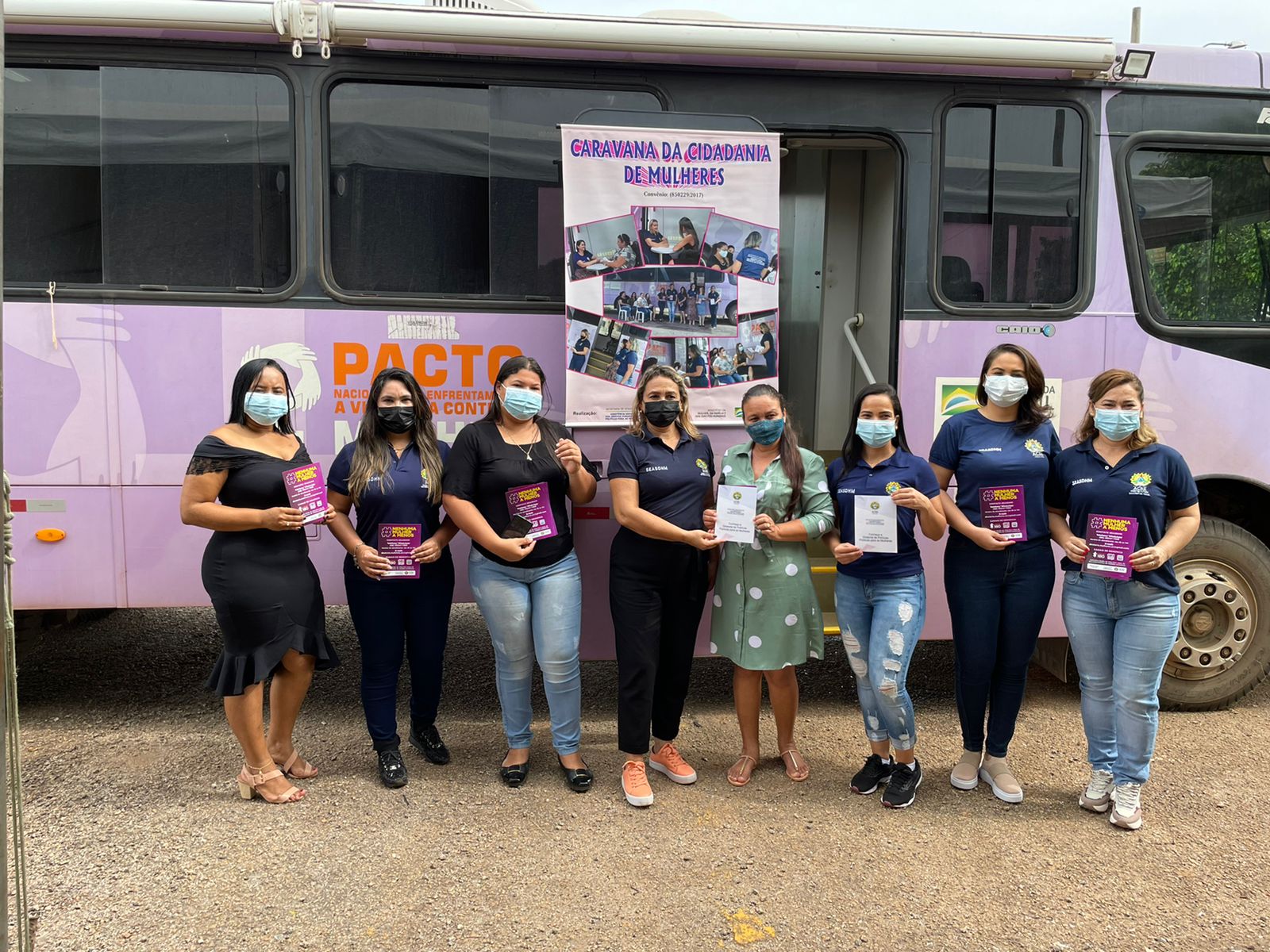 Estado realiza Caravana da Cidadania de Mulheres em Acrelândia e Plácido de Castro