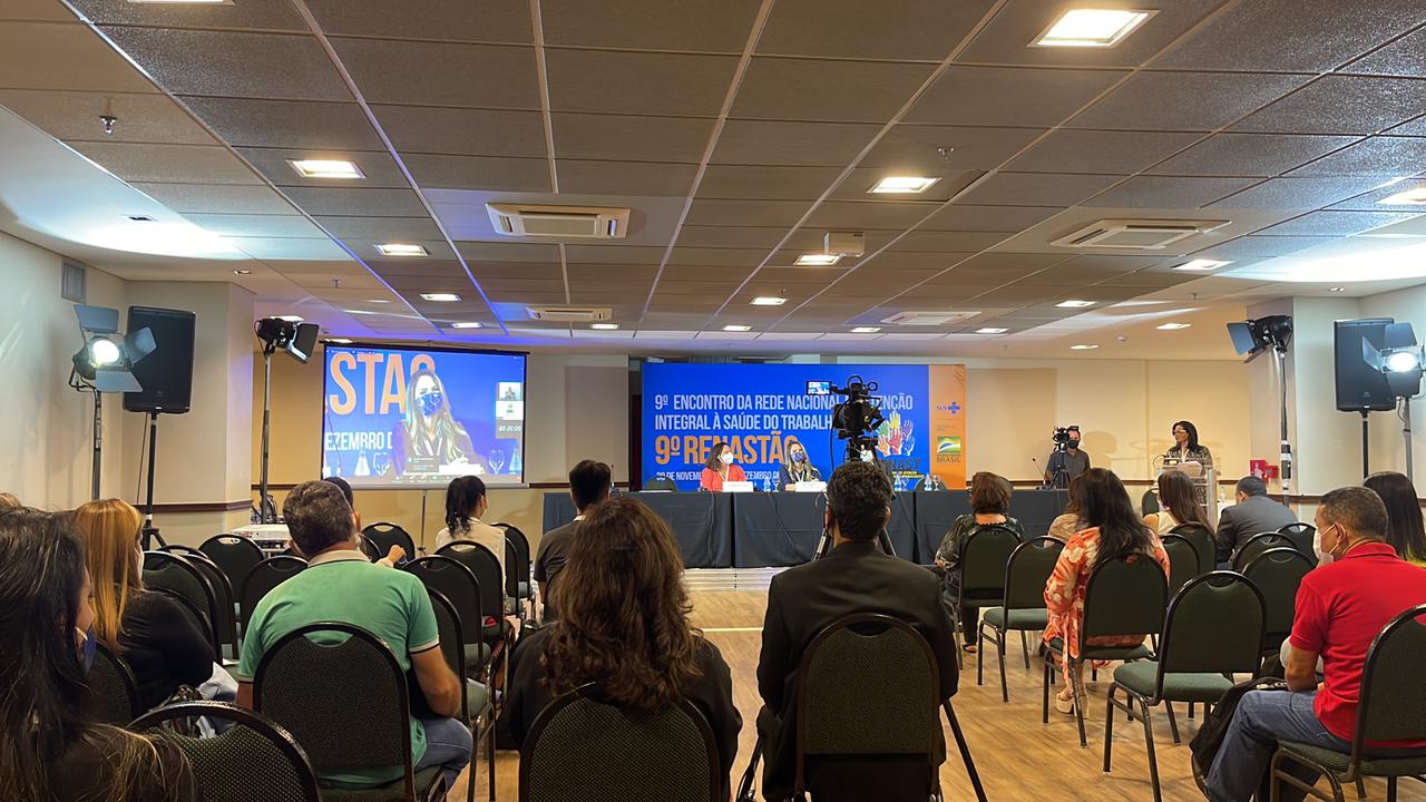 Acre participa do 9º Encontro da Rede Nacional de Atenção Integral à Saúde do Trabalhador