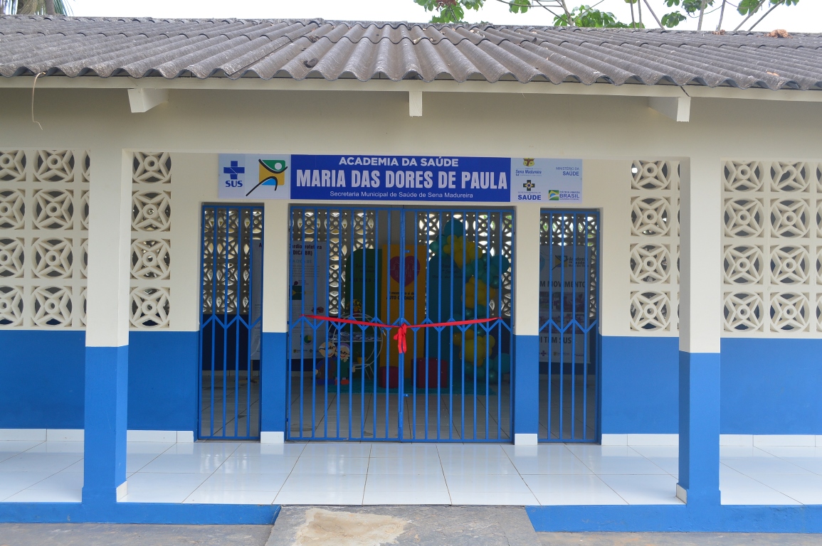 Estado inaugura polo do Programa Academia da Saúde em Sena Madureira