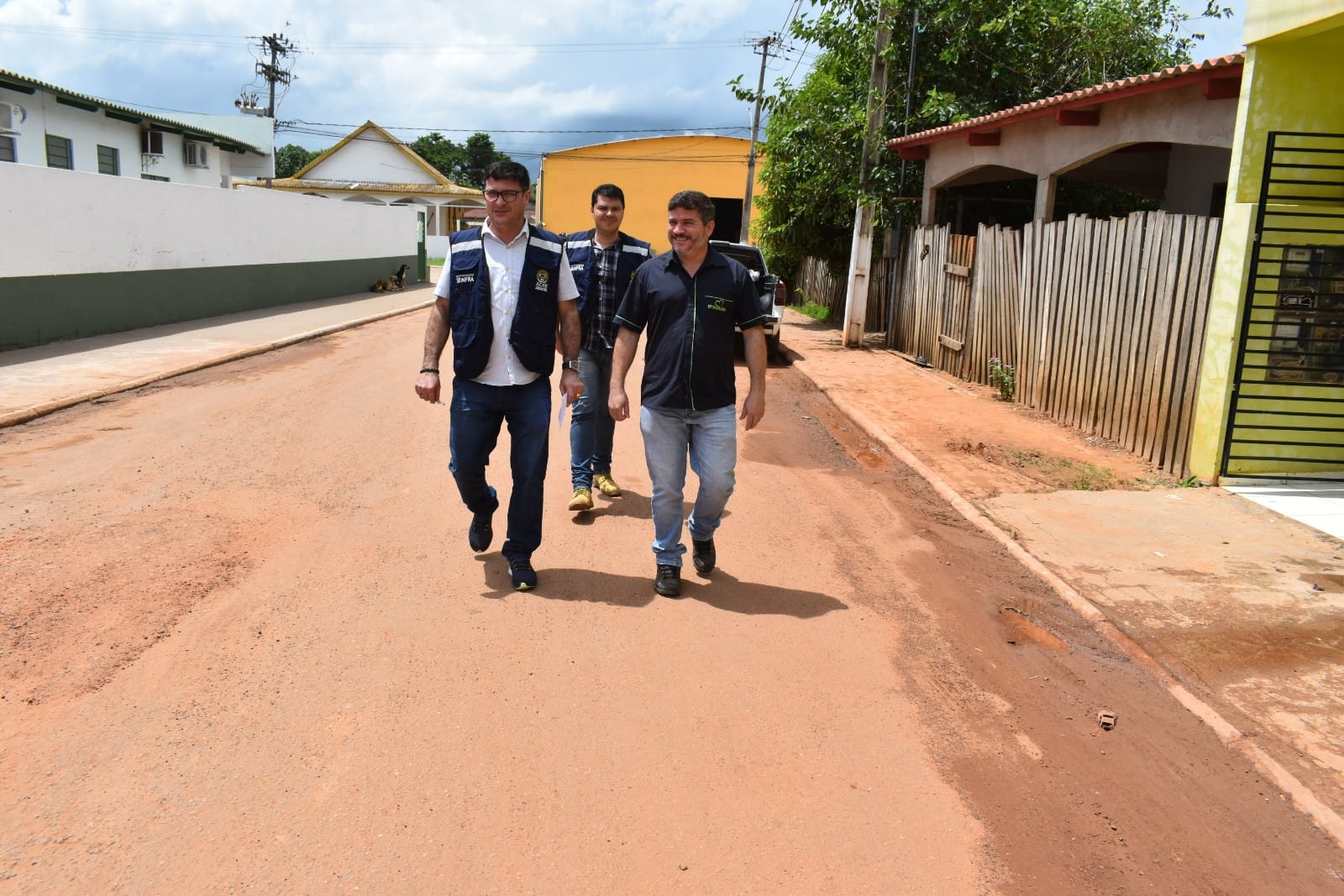 Governo segue com ações de infraestrutura no interior do estado